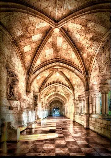 Spanish Monastery Hallway 2
