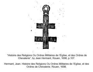 1698 Patriarchal Cross, Cross of Lorraine